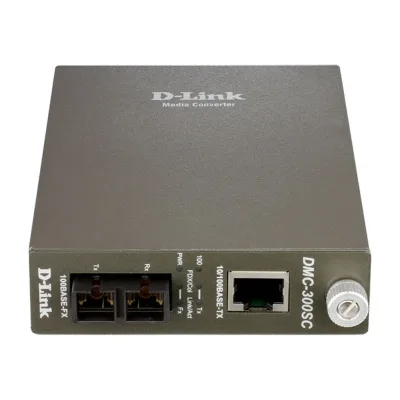 DMC-300SC - D-Link 100Mbps 10/100/1000Base-T Multi-Mode Fiber Media Converter