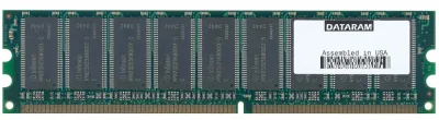 Dataram DRF250/1024 1GB Kit (2 X 512MB) DDR-266MHz PC2100 ECC Registered CL2.5 184-Pin DIMM Memory