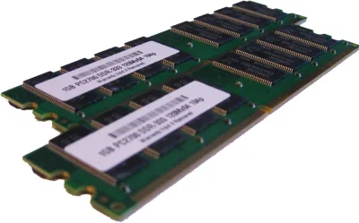 Dataram DRGB3700/8GB 8GB Kit (8 X 1GB) DDR-333MHz PC2700 ECC Registered CL2.5 184-Pin DIMM Memory for SGI