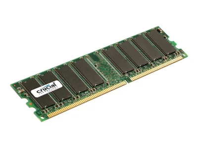 Dataram DRH110/512 512MB DDR-400MHz PC3200 ECC Unbuffered CL3 184-Pin DIMM Memory Module