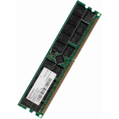 Dataram DRH385/4GB 4GB Kit (2 X 2GB) DDR-400MHz PC3200 ECC Registered CL3 184-Pin DIMM Memory