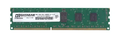 Dataram DRH81866U/4GB 4GB DDR3-1866MHz PC3-14900 ECC Unbuffered CL13 240-Pin DIMM Dual Rank Memory Module