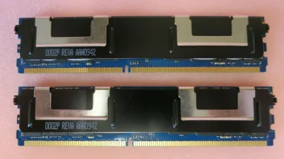 Dataram DRH870/32GB 32GB Kit (4 x 8GB) DDR2-667MHz PC2-5300 ECC Registered CL5 240-Pin DIMM Dual Rank Memory for Integrity Bl870c