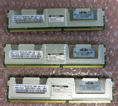 Dataram DRHXW8600/8GB 8GB DDR2-667MHz PC2-5300 ECC Fully Buffered CL5 240-Pin DIMM Dual Rank Memory Module