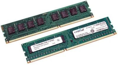 Dataram DRHZ1X2E/8GB 8GB Kit (2 X 4GB) DDR3-1600MHz PC3-12800 ECC Unbuffered CL11 240-Pin DIMM Dual Rank Memory