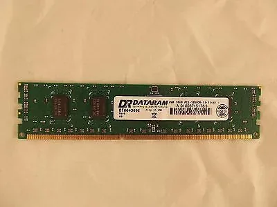 Dataram DRI630/2048-HY 2GB Kit (4 X 512MB) DDR-266MHz PC2100 ECC Registered CL2.5 208-Pin DIMM Memory