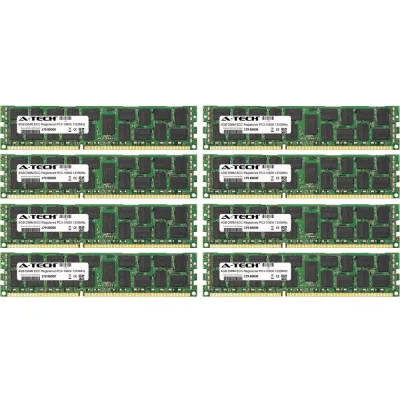 Dataram DRIHS22/4GB 4GB DDR3-1333MHz PC3-10600 ECC Registered CL9 240-Pin DIMM Very Low Profile (VLP) Dual Rank Memory Module