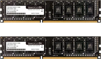 Dataram DRL1600RL8/8GB 8GB DDR3-1600MHz PC3-12800 ECC Registered CL11 240-Pin DIMM Dual Rank Memory Module