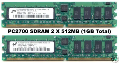 Dataram DRL2650/256 256MB DDR-333MHz PC2700 ECC Registered CL2.5 184-Pin DIMM Memory Module