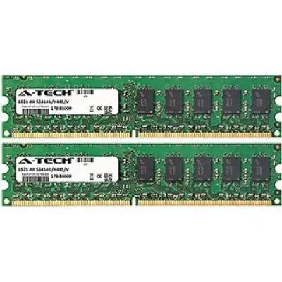 Dataram DRSU20E/2GB 2GB Kit (2 X 1GB) DDR-400MHz PC3200 ECC Unbuffered CL3 184-Pin DIMM Memory for Sun Ultra 20 and Fire X2100 Models