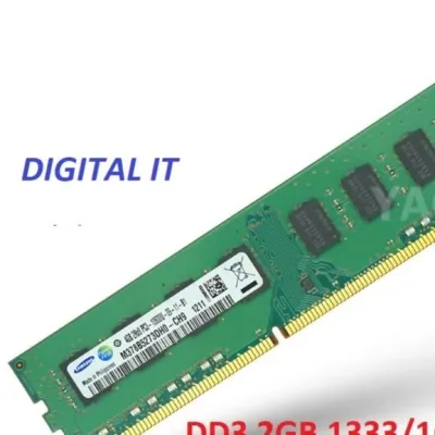 Dataram DRSX6270-13/2GB 2GB DDR3-1333MHz PC3-10600 ECC Registered CL9 240-Pin DIMM Single Rank Memory Module