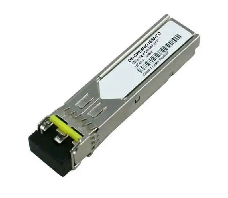 Cisco DS-CWDM4G1550 Single-mode 4.25Gbps 4GBase-CWDM Fiber 40km 1550nm Duplex LC Connector SFP Transceiver Module