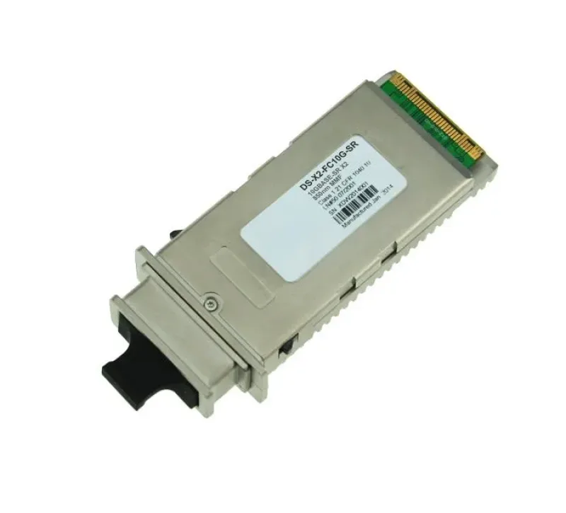 DS-X2-FC10G-SR - Cisco Multi-mode 10Gbps 10GBase-SR Fiber 300m 850nm Duplex SC Connector X2 Transceiver Module