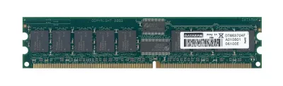 DTM63704F - Dataram 1GB DDR-400MHz PC3200 ECC Registered CL3 184-Pin DIMM Single Rank Memory Module