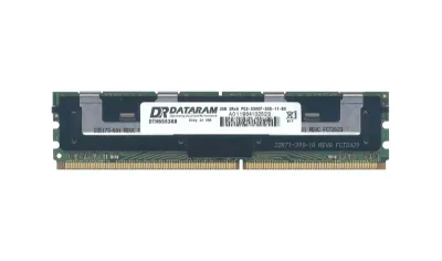 DTM65536B - Dataram 2GB DDR2-667MHz PC2-5300 ECC Fully Buffered CL5 240-Pin DIMM Dual Rank Memory Module