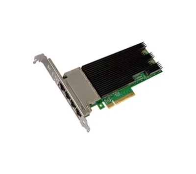 DVXKR - Dell Intel X710 Quad Port 10GbE Base-T PCI Express 3.0 X8 Low Profile Adapter