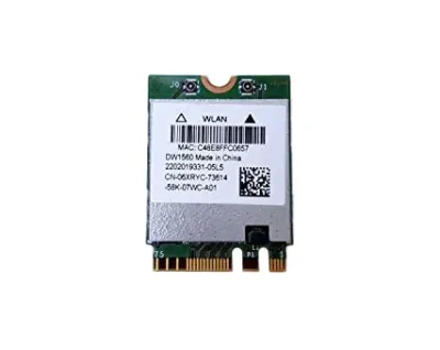 DW1560 - Dell Wireless-AC 867Mbps WiFi Bluetooth 4.0 Card
