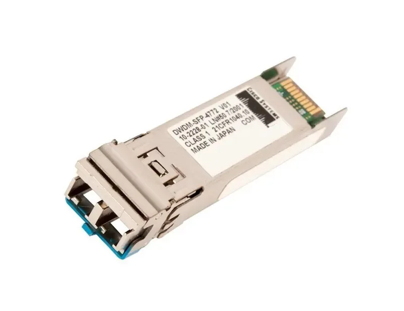 Cisco DWDM-SFP-4772 Single-mode 1Gbps 1000Base-DWDM Fiber 80km 1547.72nm Duplex LC Connector SFP Transceiver Module