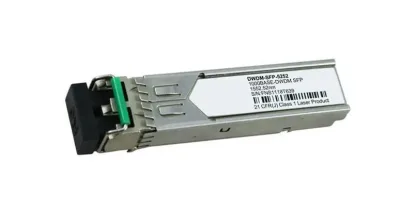DWDM-SFP-5252 - Cisco 1Gbps 1000Base-DWDM Single-mode Fiber 80km 1552.52nm Duplex LC Connector SFP Transceiver Module