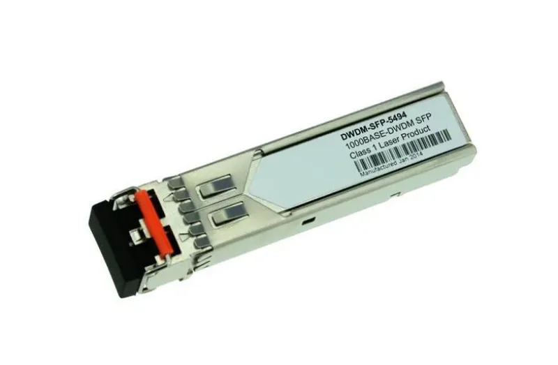 DWDM-SFP-5494 - Cisco 1Gbps 1000Base-DWDM Single-mode Fiber 80km 1554.94nm Duplex LC Connector SFP Transceiver Module