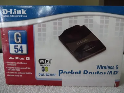 D-Link DWL-G710/B AirPlus G DWL-G710 Wireless Range Extender 54Mbps 300m Maximum Range