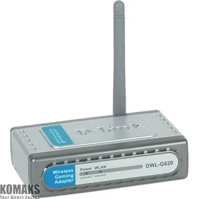 DWL-G820 - D-Link Wireless Workgroup Bridge 108Mbps 1312ft Maximum Range