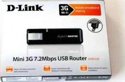D-Link DWR-510/E DWR-510 Wireless Router IEEE 802.11n Yes No 150Mbps Wireless Speed Yes External