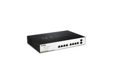 DXS-1210-12SC - D-Link 25.22W 10-Port 240Gbps Managed Gigabit Ethernet Switch with 2 Combo 10 Gigabit SFP+ Ports Rack-mountable