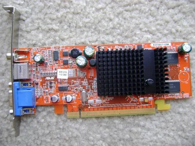 DY596AR - HP ATI Radeon X300 SE 128MB DDR 64-Bit PCI Express x16 Video Graphics Card