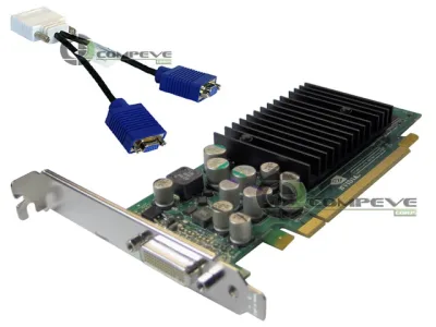 DY599AT - HP nVidia Quadro4 NVS 280 PCI Graphics Card