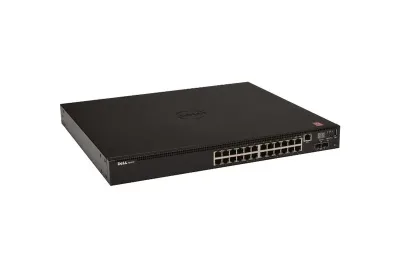 E05W001 - Dell Networking 24 x Ports 10/100/1000Base-T PoE+ Layer 3 Managed Gigabit Ethernet Network Switch