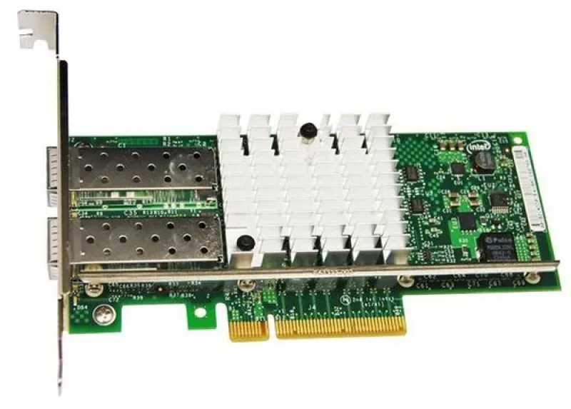 Intel E10G42BTDAPG1P5 2-Ports 10Gb/s SFP+ PCI Express 2.0 x8 Low Profile Network Adapter with Both Brackets. In Stock