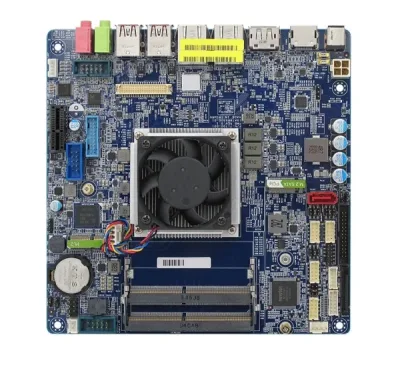E14305-401 - Intel SiS662 Chipset DDR2 SDRAM Mini-ITX System Board (Motherboard)