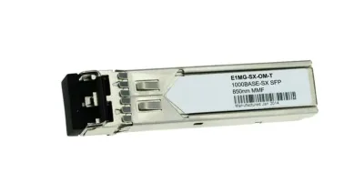 E1MG-SX-OM-T - Brocade 1Gb/s 1000Base-SX Multi-Mode Fiber 550m 850nm Duplex LC Connector SFP Transceiver Module