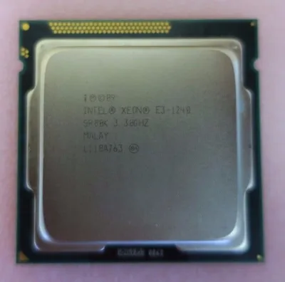E3-1240 - Intel Xeon Quad Core 3.30GHz 5.00GT/s DMI 8MB SmartCache Socket LGA1155 Processor