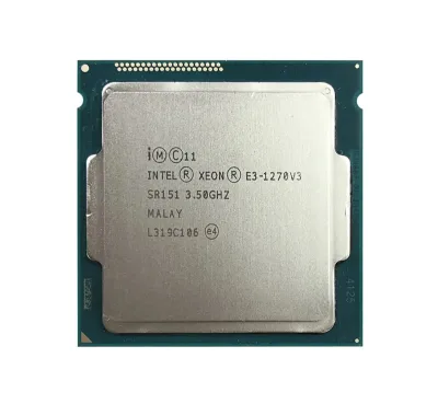 E3-1270V3 - Intel Xeon E3-1270 v3 Quad Core 3.50GHz 5.00GT/s DMI 8MB L3 Cache Processor