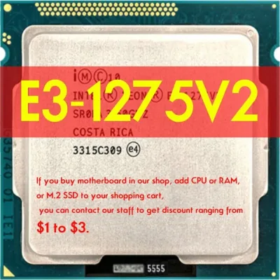 E3-1275V3 - Intel Xeon E3-1275 v3 Quad Core 3.50GHz 8MB L3 Cache Socket FCLGA1150 Processor