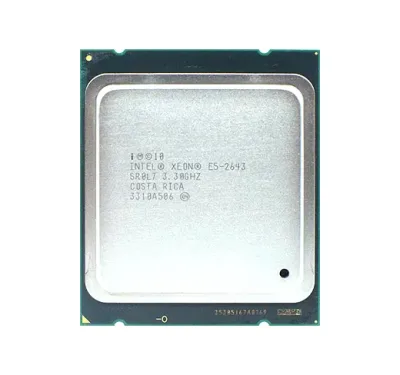 E5-2643 - Intel Xeon Quad Core 3.30GHz 8.00GT/s QPI 10MB Cache Processor