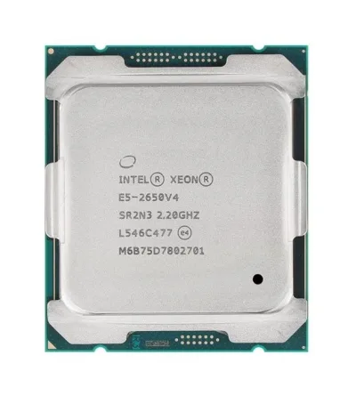 E5-2650V4 - Intel Xeon E5-2650 v4 12 Core 2.20GHz 9.60GT/s QPI 30MB L3 Cache Socket FCLGA2011-3 Processor