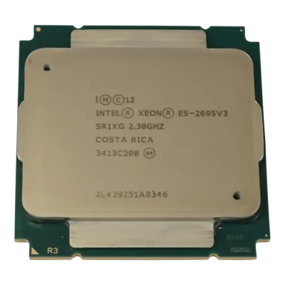 E5-2695V3 - Intel Xeon E5-2695 v3 14 Core 2.30GHz 9.60GT/s QPI 35MB L3 Cache Processor