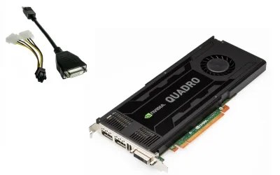 E5Z77AA - HP Nvidia Quadro K4000M 4GB 256-Bit GDDR5 PCI Express 3840 x 2160 Graphics Card