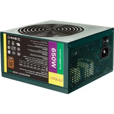 EA-650 - Antec EarthWatts Platinum 650-Watts 80-Plus ATX 12V Power Supply