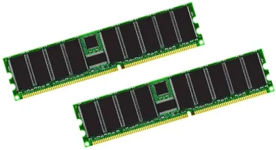 EA836AA - HP 4GB Kit (2 X 2GB) DDR-400MHz PC3200 ECC Registered CL3 184-Pin DIMM 2.5V Memory