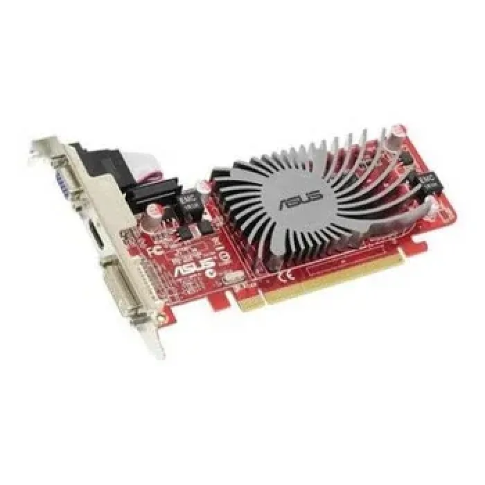 ASUS EAH5450SL/DI/512MD3 Radeon HD 5450 512MB DDR3 32-Bit PCI Express DVI HDMI VGA Low Profile Video Graphics Card