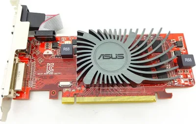 EAH6450 - ASUS 1GB DVI/ HDMI/ VGA PCI Express Half Height Video Graphics Card