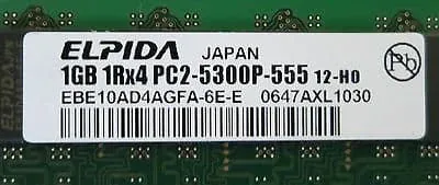 EDD51321CBH-6CTT-E - Elpida Elpida 512Mb(x32) LPDDR DRAM Memory Chip