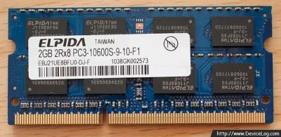 EDE1032AGBG-8E-F - Elpida DDR2 32Mx32 DRAM Memory Chip