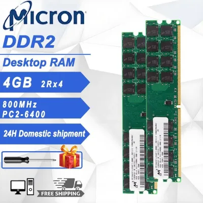 EDE2108AEBG-8E-F-D - Micron DDR2-800MHz 256Mx8 FBGA (2GB) DRAM Memory Chip