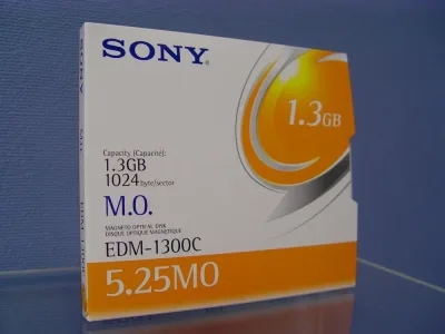 EDM-8600B - Sony 5.25-inch 8.6GB Rewritable Magneto Optical Disk 14X