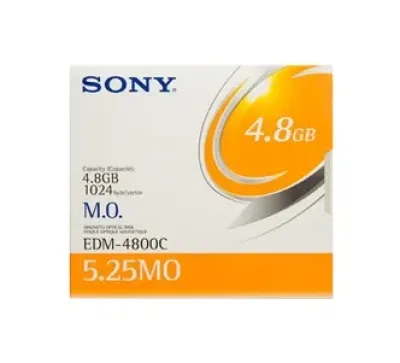 EDM4800 - Sony EDM4800 Magneto Optical Media - 4.80 GB - 5.25 - 8x